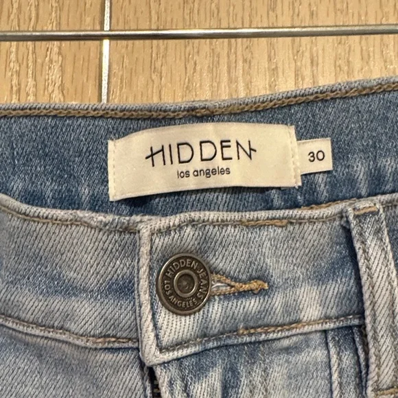 Hidden Jeans Light Blue Straight Leg Carpenter’s Jeans - Picture 2 of 6